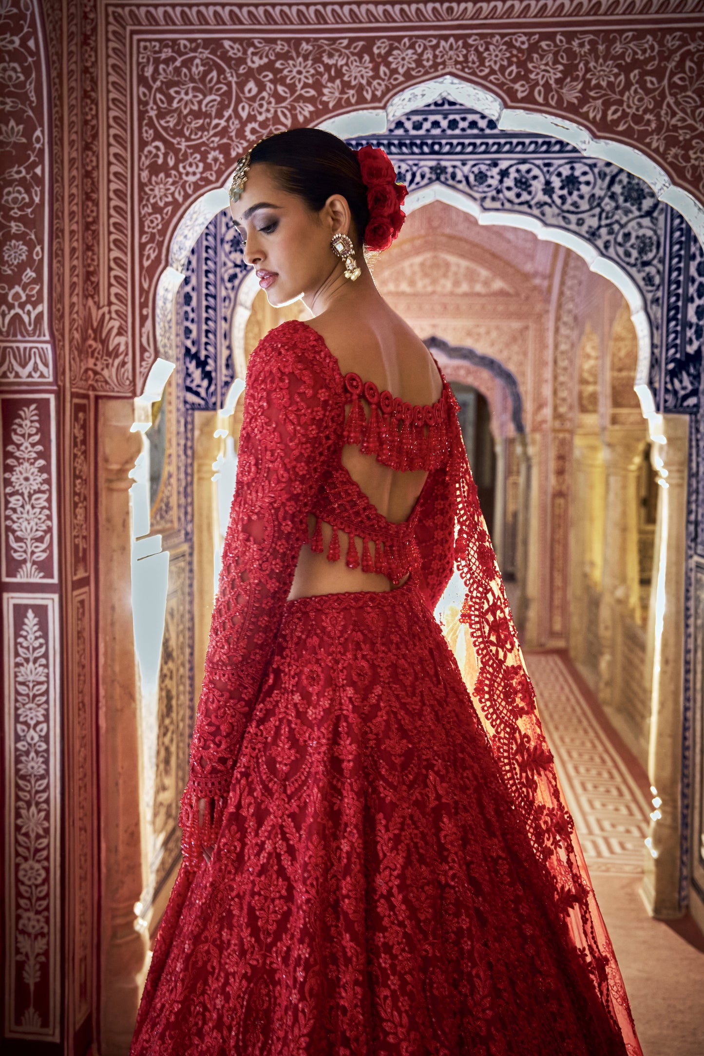 Red Lehenga Set