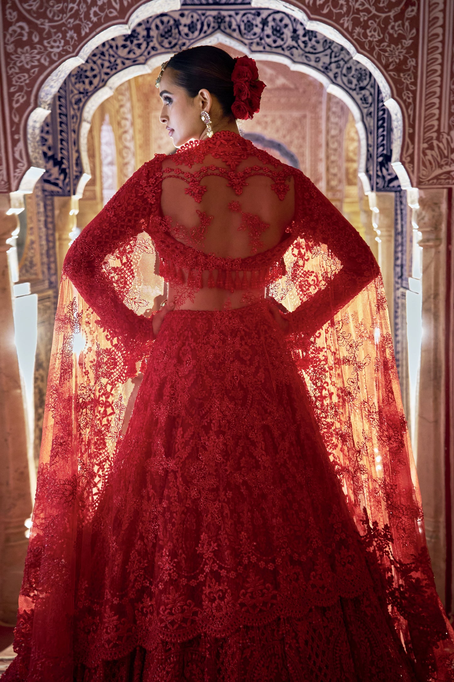 Red Lehenga Set