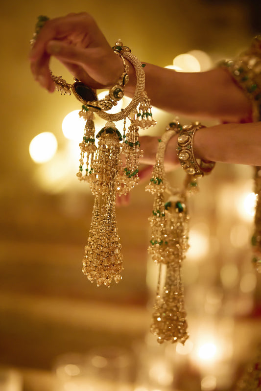 Pearl & Emerald Kalira Set