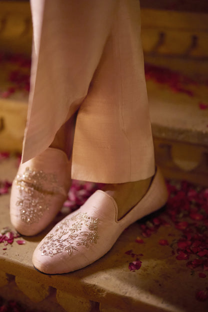 Pink Zardosi Sherwani Set
