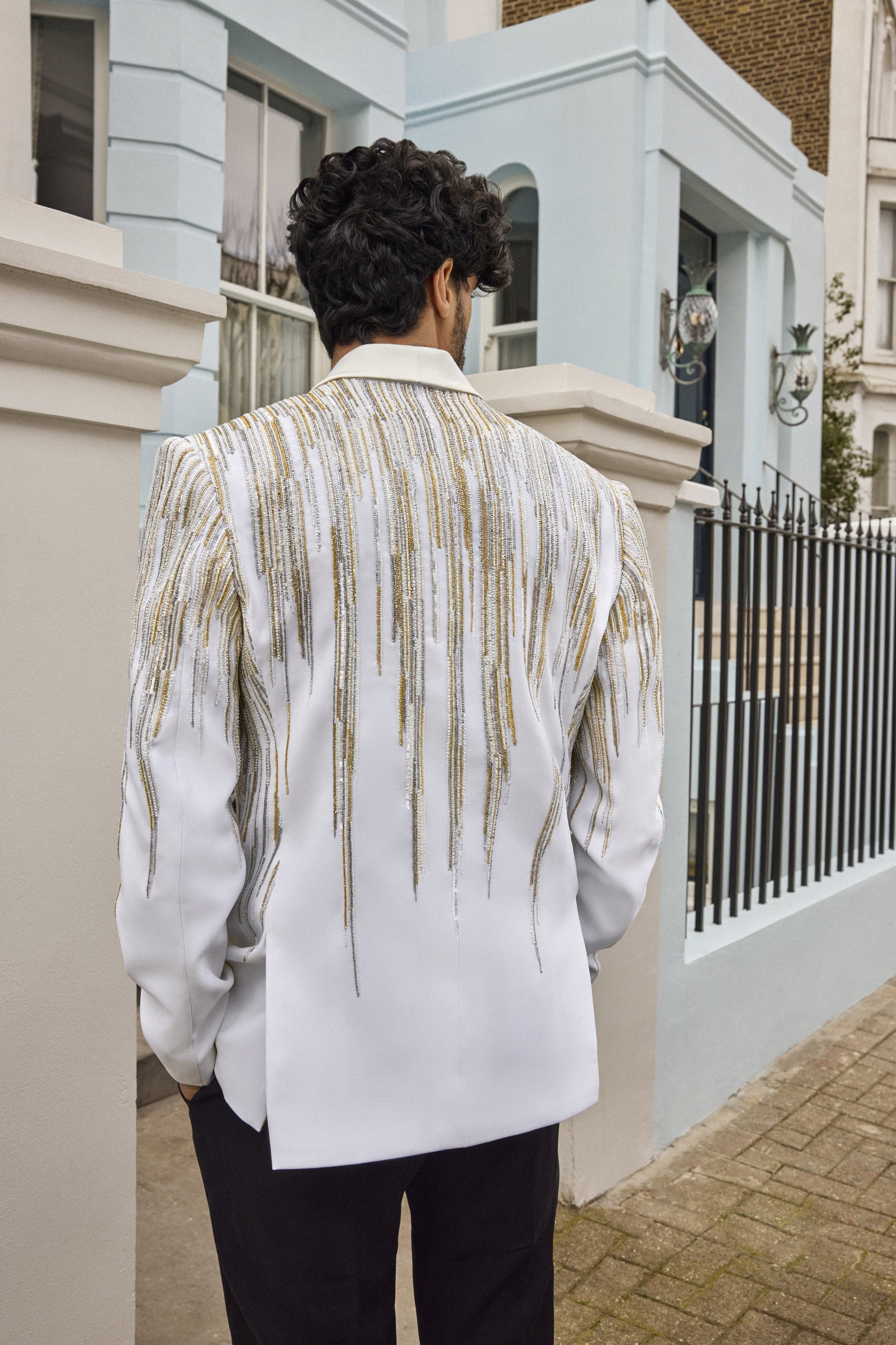 Classic Ivory Designer Tuxedo Set
