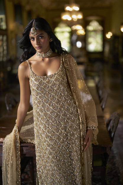 Sage Green Sequin Pant Set