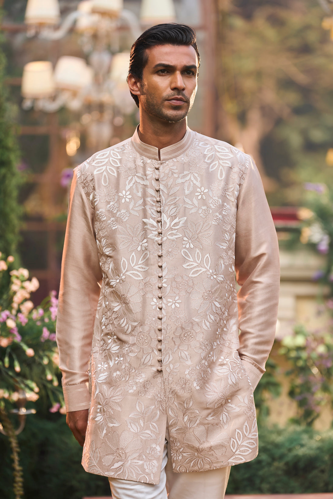 Nuder Dori Sherwani Set