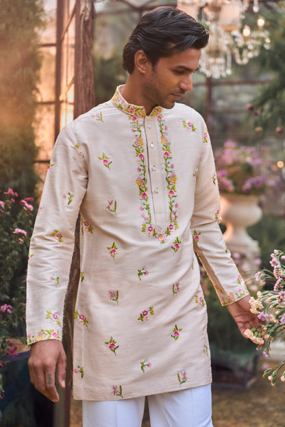Multi-Coloured Floral Bundi Set