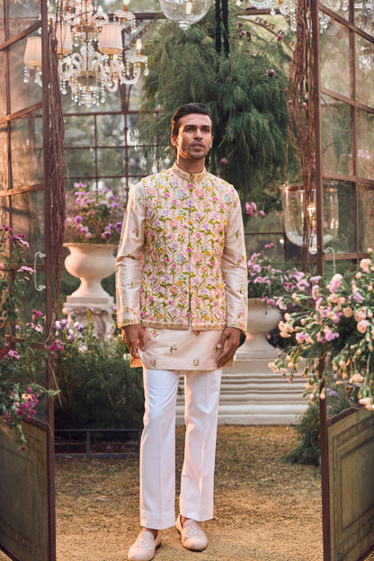 Multi-Coloured Floral Bundi Set
