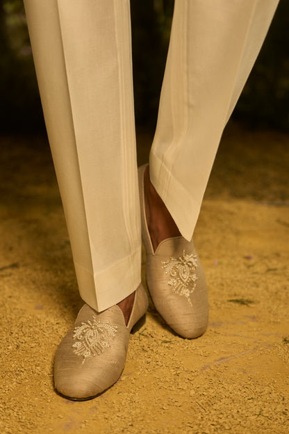 Champagne Pearl Sherwani Set